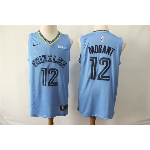 ja morant light blue jersey